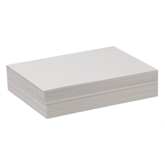 Pacon White Sulphite Drawing Paper, Premium Weight, 9" x 12"